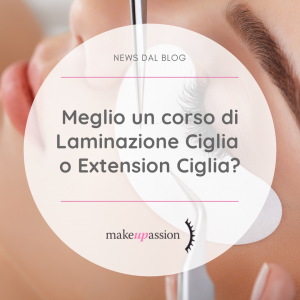 corso laminazione o extension ciglia